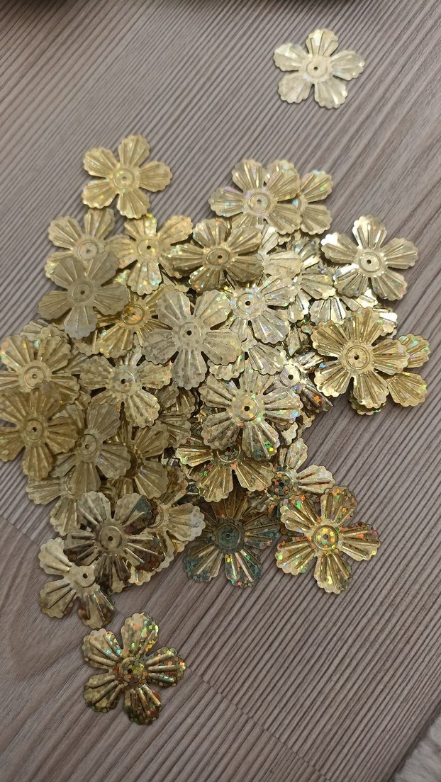 Renkli Çiçek pul - Görsel 3