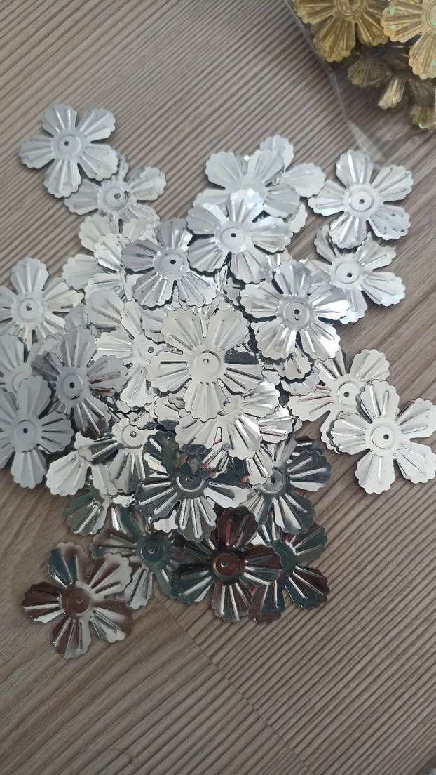 Renkli Çiçek pul - Görsel 2