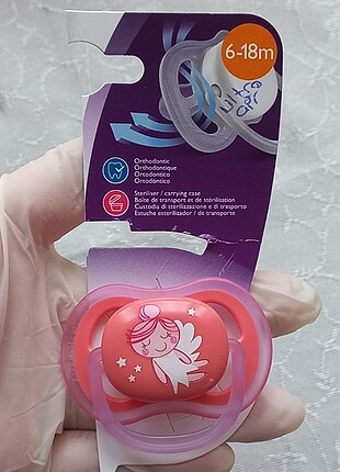Avent 6 18 kullanılmamış emzik