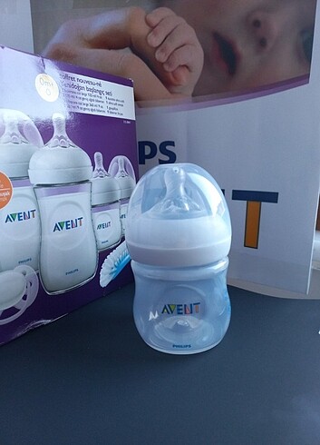 Avent natural 125ml pp yenidoğan biberon 