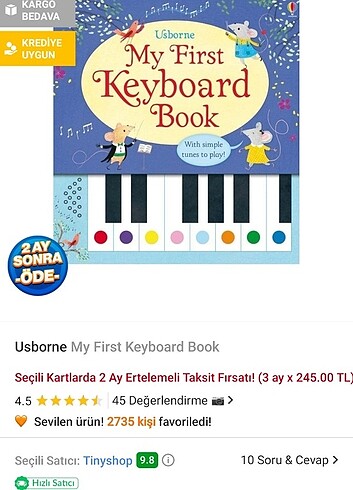 My first keyboard book 