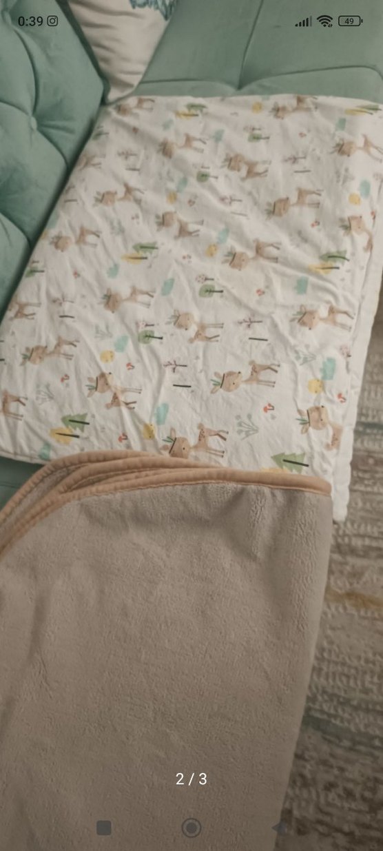 civil bebek yorganı ve peluş battaniye - Görsel 2