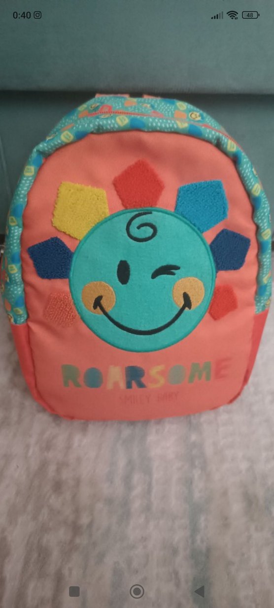 Renkli Çocuk Okul Çantası - Görsel 2