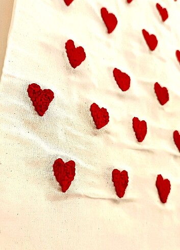 Punch işleme yıkanmış ham bez çanta  - Görsel 2