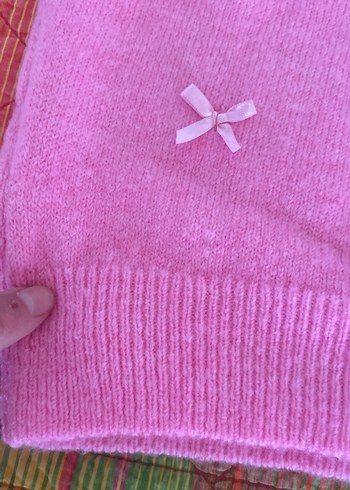 Trendyol & Milla Pembe Örgü Kolsuz Kadın Süveter