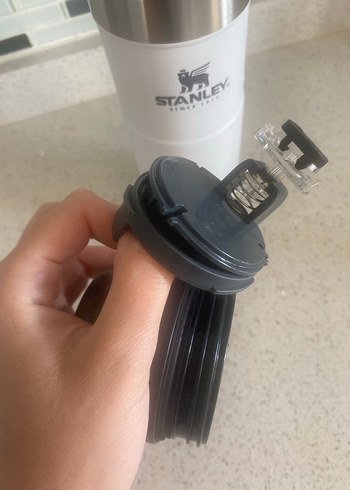  Beden beyaz Renk Stanley Beyaz Termos Matara 500 ml
