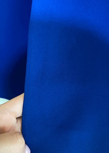s Beden mavi Renk Kadın Mavi Mini Düğmeli Blazer Ceket