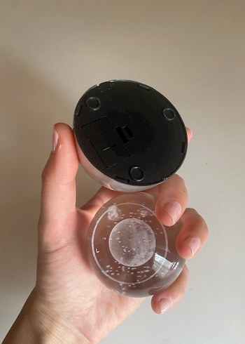 Ikea Bej Küre Masa Lambası