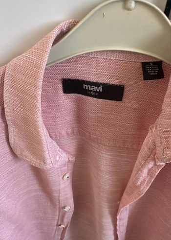 Pembe erkek gömlek - Görsel 3