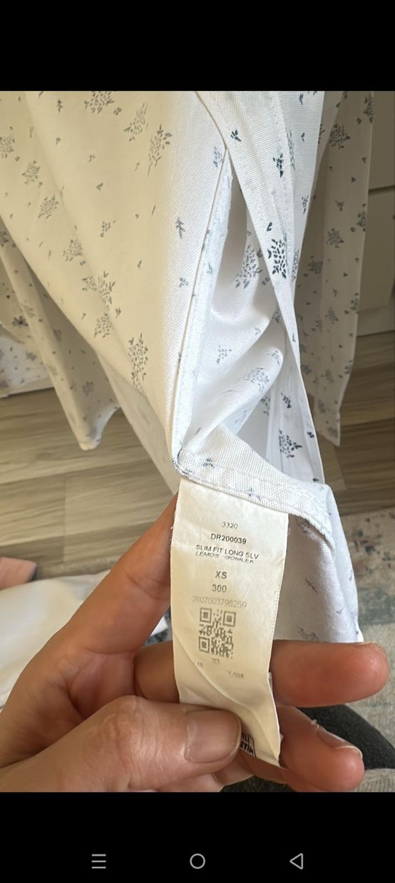 Desenli Pamuklu Erkek uzun  Kollu Gömlek - Görsel 2