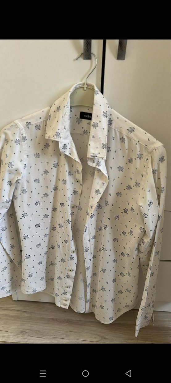 Desenli Pamuklu Erkek uzun  Kollu Gömlek - Görsel 5