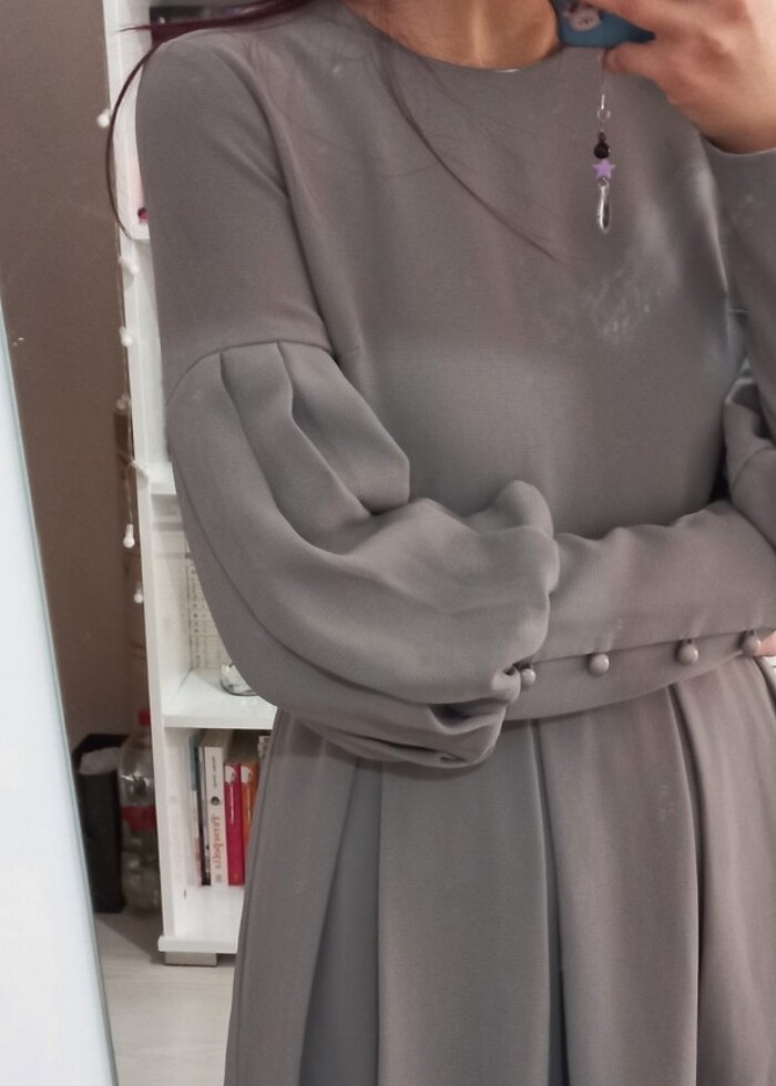 Tesettür elbise - Görsel 4