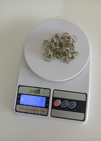 Gri Zincir Detaylı Kadın El Zinciri - Görsel 2