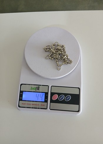 Zincir Detaylı Gri Kadın El Zinciri - Görsel 2