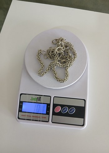 Zincir Detaylı Kadın El Zinciri Gri - Görsel 2