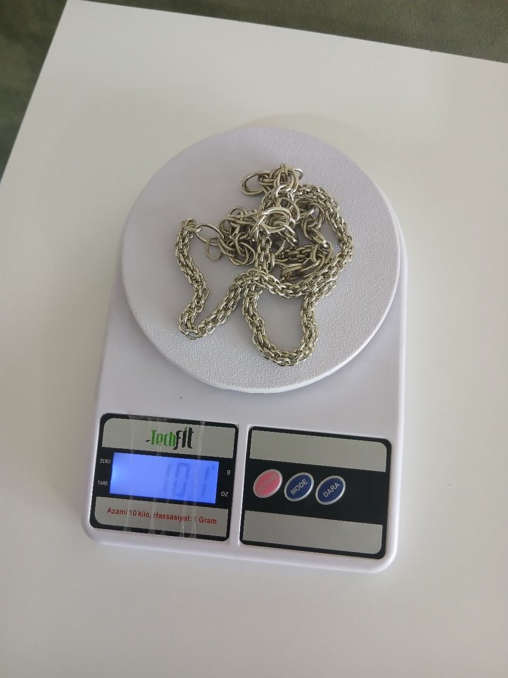 Zincir Detaylı Kadın El Zinciri Gri - Görsel 2