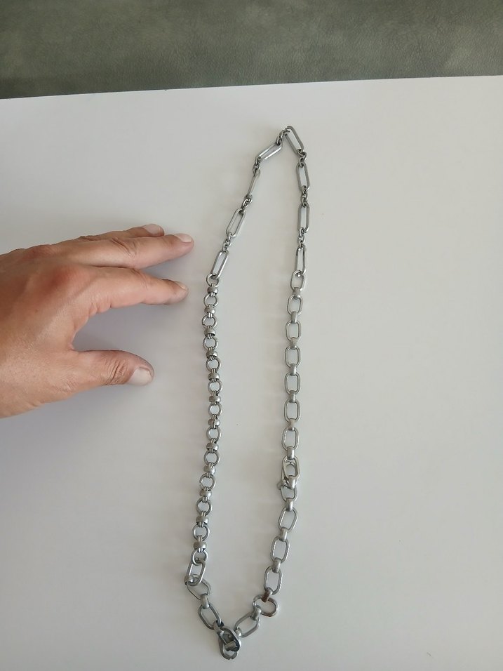 Kadın Gri Zincir Detaylı Vücut Zinciri - Görsel 4