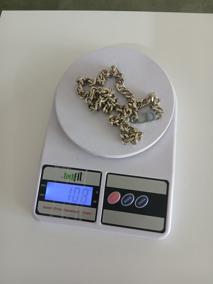 Gri Zincir Detaylı Kadın El Zinciri - Görsel 4
