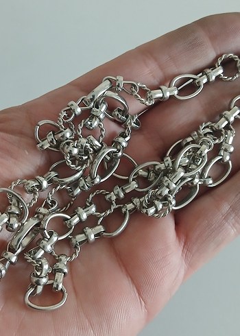 Zincir Detaylı Kadın El Zinciri - Görsel 5