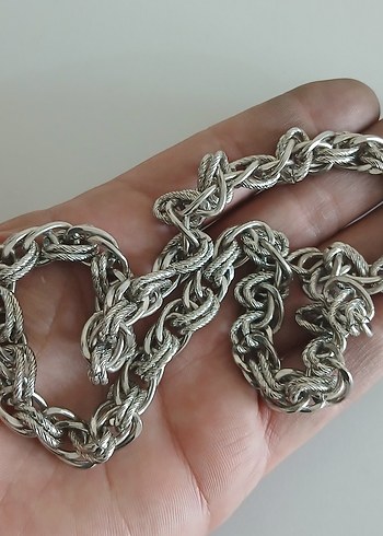 Detaylı Zincirli Minimalist Kadın El Zinciri - Görsel 4