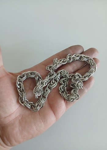 Detaylı Zincirli Minimalist Kadın El Zinciri - Görsel 5