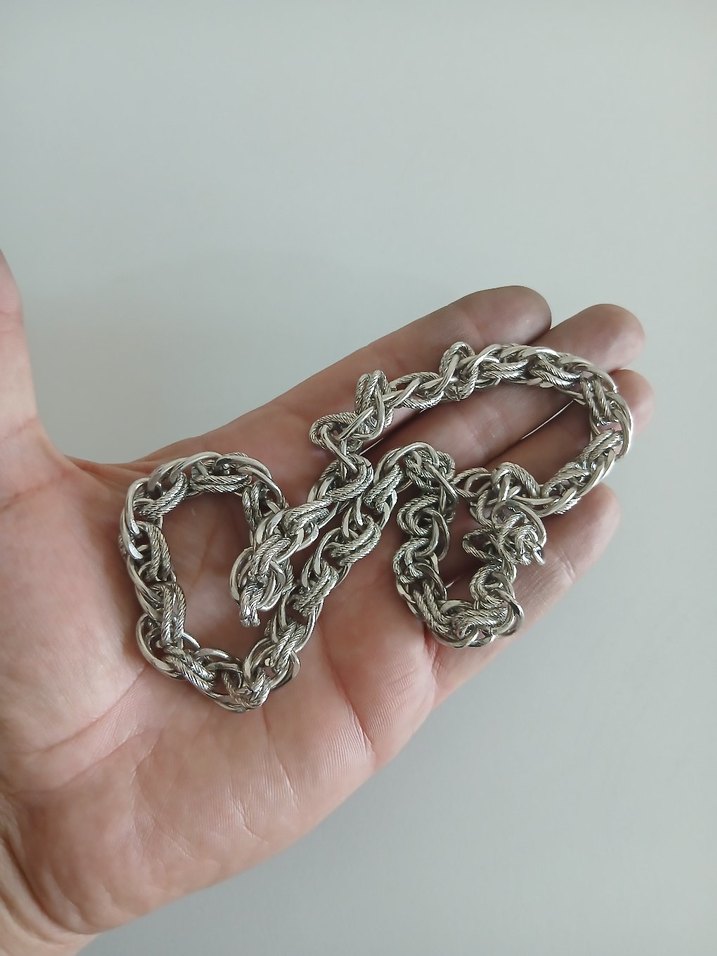 Detaylı Zincirli Minimalist Kadın El Zinciri - Görsel 5