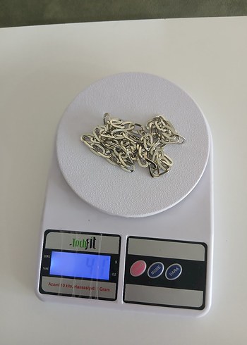 Gri Zincir Detaylı Kadın El Zinciri - Görsel 2