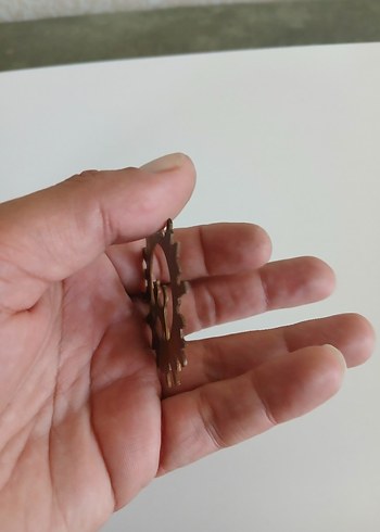 Parlak Kahverengi Kedi Aksesuarı - Görsel 3