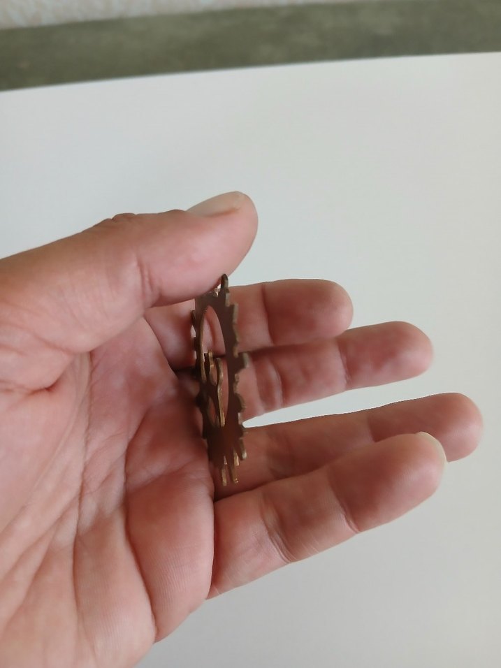 Parlak Kahverengi Kedi Aksesuarı - Görsel 3