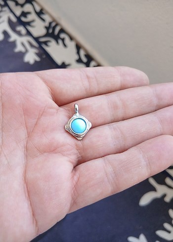 American Vintage Turkuaz Renkli Düğmeli Kadın Charm