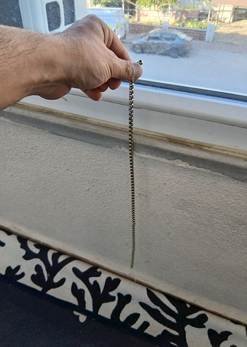 Kadınlar için Yılan Desenli Zincir Detaylı Bileklik - Görsel 3