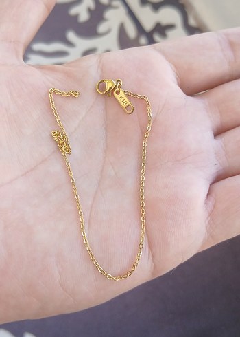 18 k Altin kaplama bileklik - Görsel 2