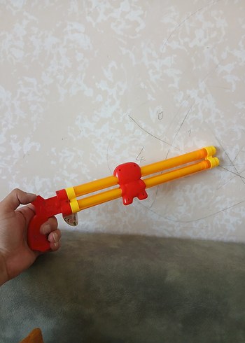 Beden Renkli Sarı Su Tabancası Oyuncağı