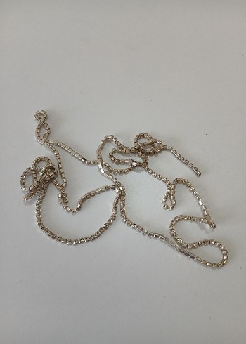 Altın Renkli Payetli Kadın El Zinciri - Görsel 3