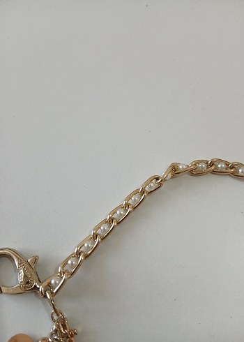 Altın Renkli Zincir Detaylı Bohem Kadın El Zinciri - Görsel 4