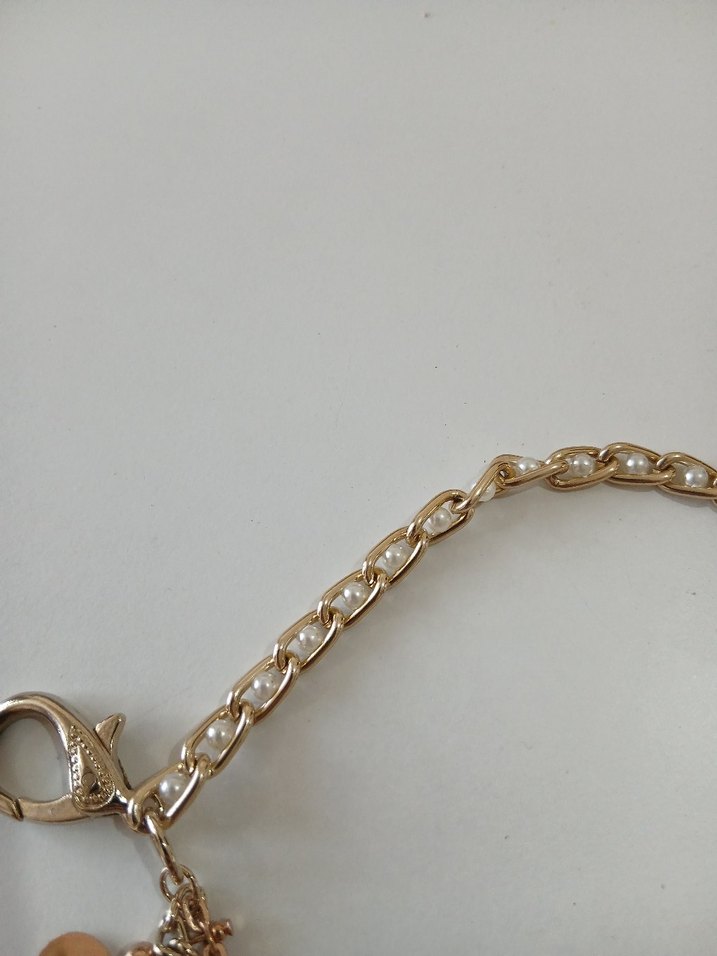 Altın Renkli Zincir Detaylı Bohem Kadın El Zinciri - Görsel 4