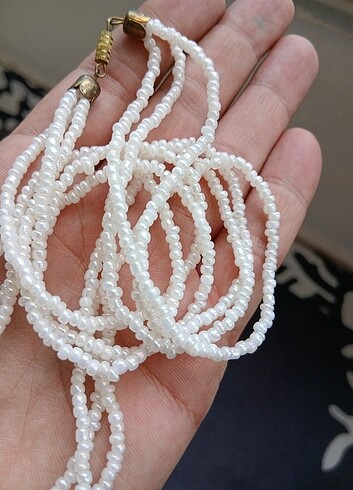  Beden çeşitli Renk Deniz kum incisi kolye