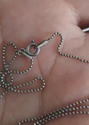 Sterling silver Vintage 925 gümüş zincir