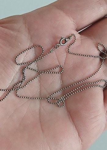 Vintage 925 gümüş zincir