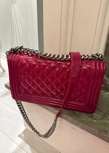 Pembe Yüksek Taban Chanel Kadın Spor Ayakkabı - Görsel 10