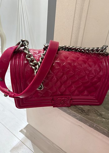 Pembe Yüksek Taban Chanel Kadın Spor Ayakkabı - Görsel 11