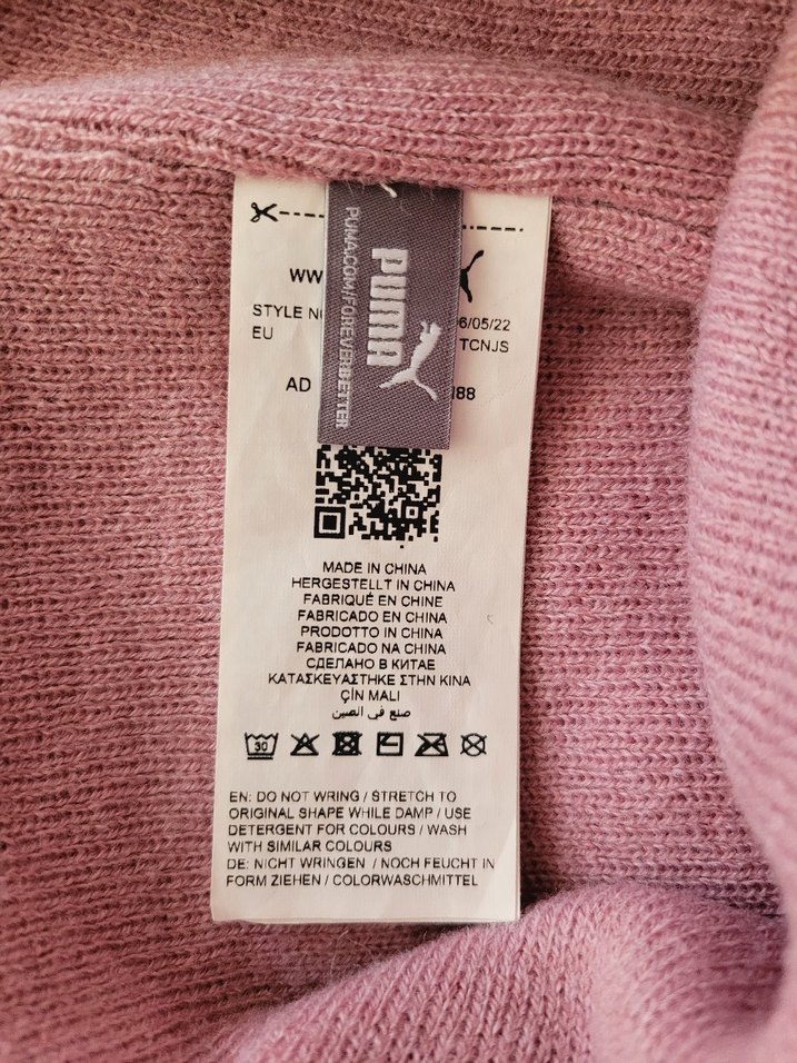 Puma Kadın Örme Pastel Mor Bere - Görsel 3