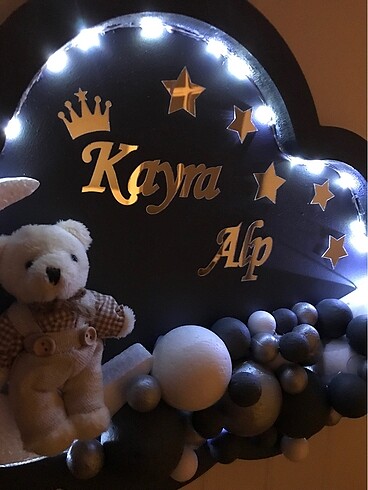 Jessica Buurmam Bebek kapı süsü ve takı yastığı