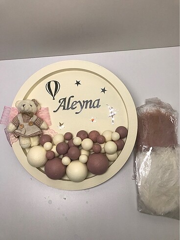  Beden Bebek kapı süsü ve takı yastığı