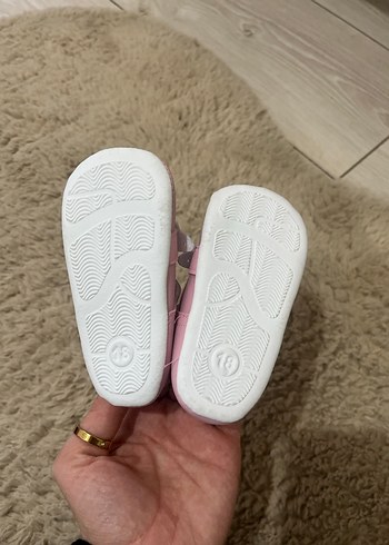 Pembe Kız Bebek İlk Adım Ayakkabısı - Görsel 4