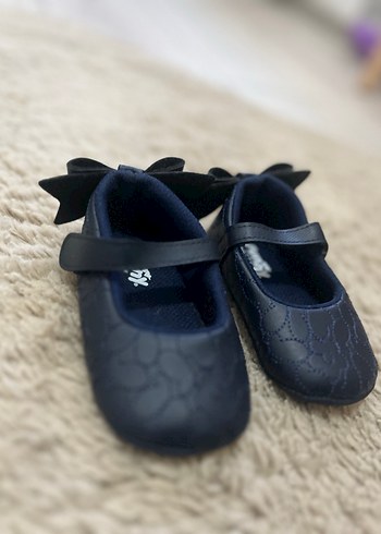 Kız Çocuk Lacivert Fırfırlı Babet - Görsel 2