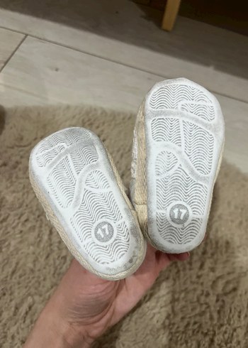 Kız Bebek Beyaz Örgü İlk Adım Ayakkabısı - Görsel 3