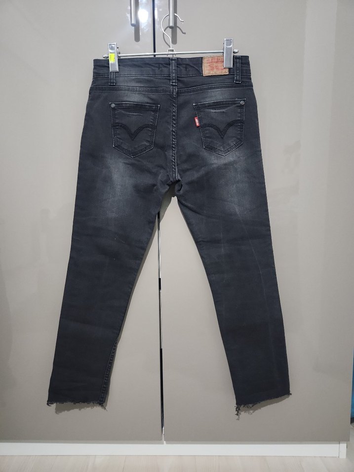 Regular Fit Kadın Midi Kot Pantolon - Görsel 2