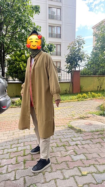 m Beden haki Renk Yazlık Keten Kimono/Kap/Gömlek/Kaftan