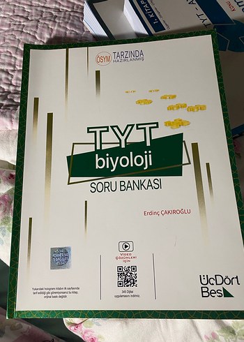 TYT Biyoloji Soru Bankası - Erdinç Çakıroğlu